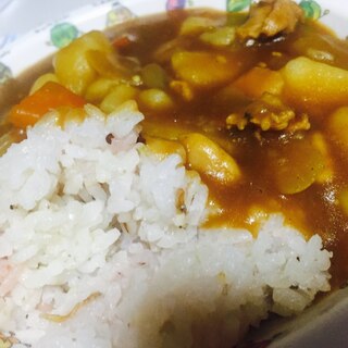 野菜たっぷりカレーライス